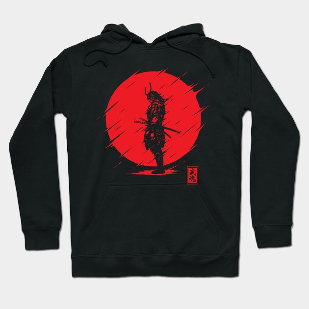 Samurai Spirit Hoodie by StevenToang